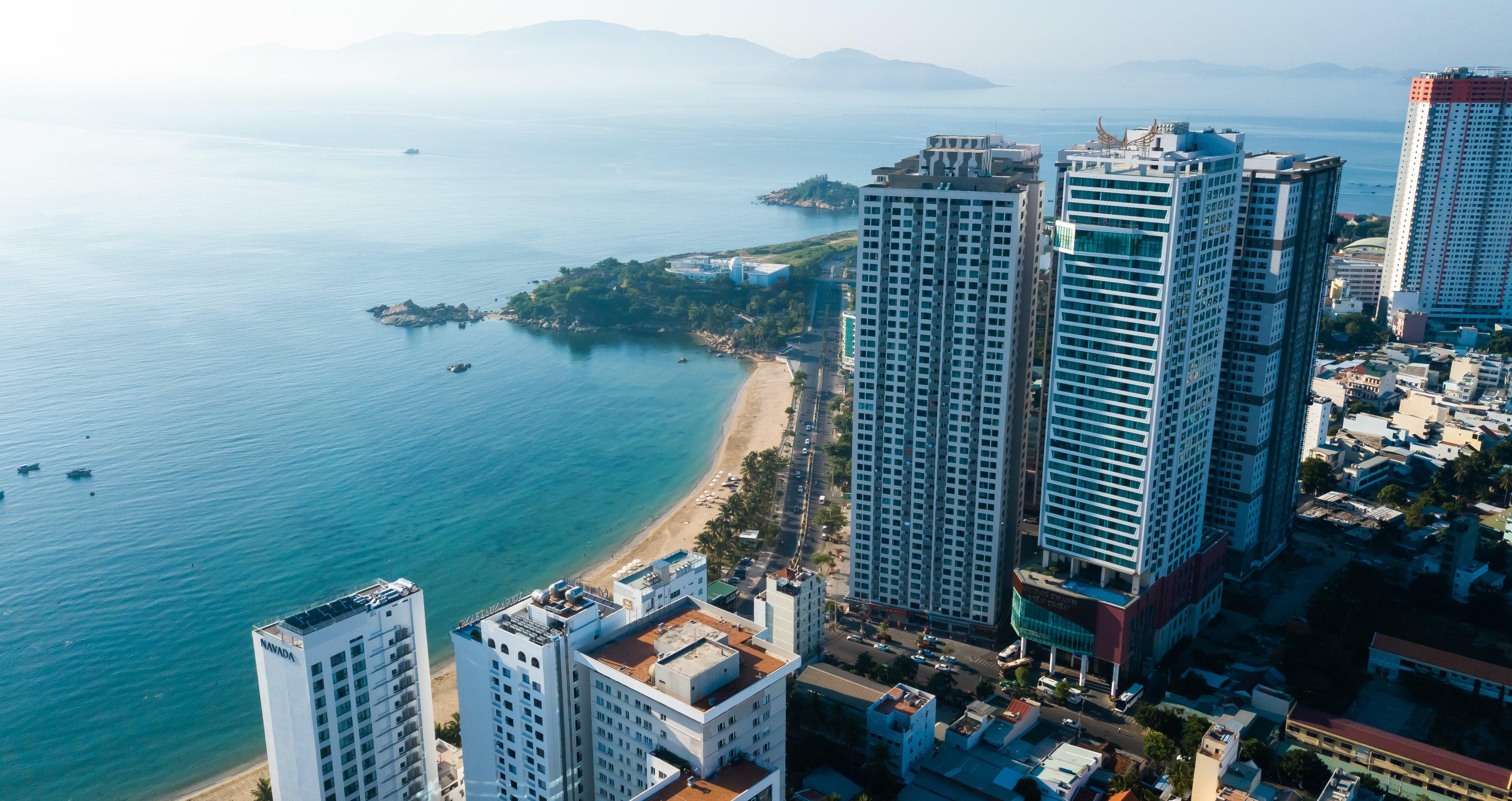 เมืองทั่ญ ลักชัวรี เวียนเจียว ญาจาง โฮเทล Hotel ภายนอก รูปภาพ