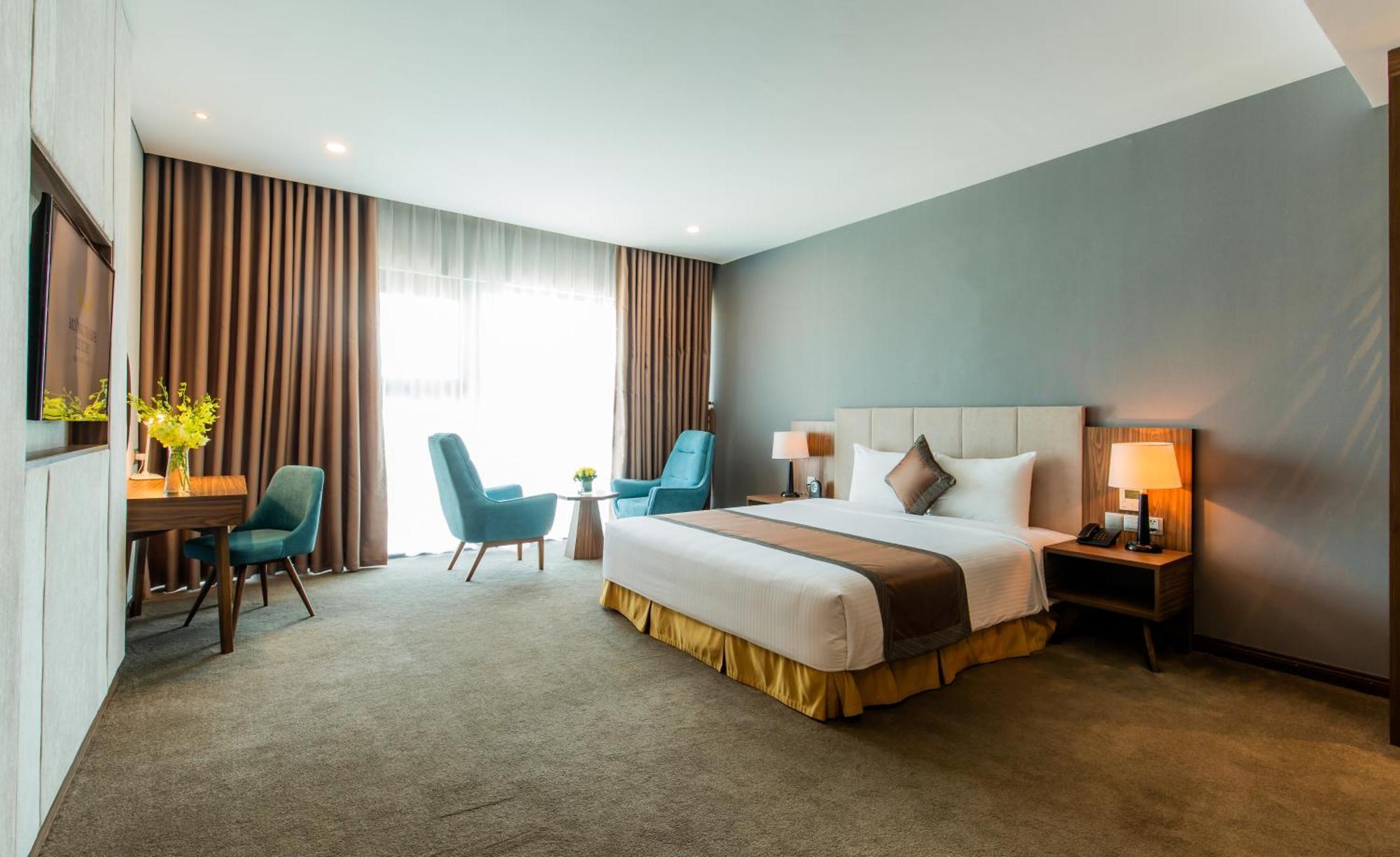 เมืองทั่ญ ลักชัวรี เวียนเจียว ญาจาง โฮเทล Hotel ภายนอก รูปภาพ
